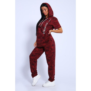 Костюм двойка женский №65073 кулирка (последний размер) бордовый 50,54 Костюм двойка женский №65073 кулирка (последний размер) бордовый 50,54