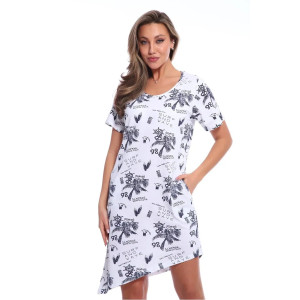 Футболка-туника женская №517 кулирка (последний размер) белый 46 Футболка-туника женская №517 кулирка (последний размер) белый 46