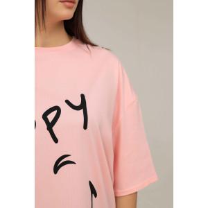 Футболка женская №50545 кулирка (последний размер) розовый 54 Футболка женская №50545 кулирка (последний размер) розовый 54