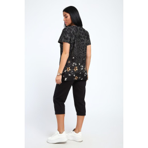 Костюм двойка женский ЕКБ-1051 кулирка (последний размер) графит 48,52,62