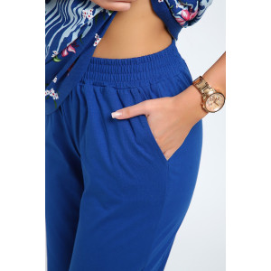 Костюм двойка женский ЕКБ-1051 кулирка (последний размер) синий 66