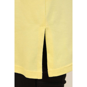 Футболка женская №50545 кулирка (последний размер) желтый 50