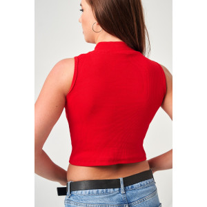 Топ женский №52714 кашкорсе (р-ры: 42-48) алый Топ женский №52714 кашкорсе (р-ры: 42-48) алый