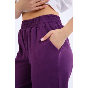 Костюм двойка женский СКБ-1074 кулирка (последний размер) фиолетовый 56