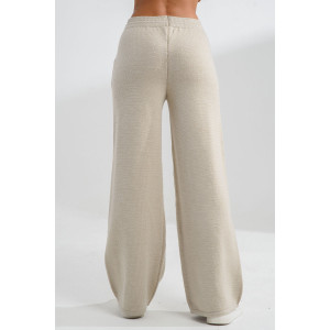 Костюм двойка женский №84504 вязаный трикотаж (последний размер) бежевый 48-52 Костюм двойка женский №84504 вязаный трикотаж (последний размер) бежевый 48-52