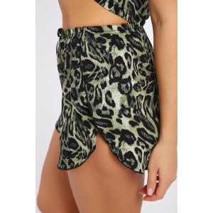 Пижама женская №36879 кулирка (последний размер) зеленый 46