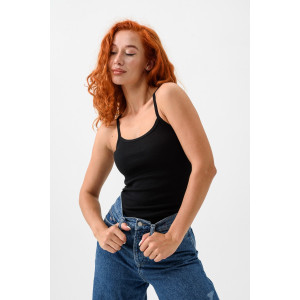 Майка женская №14437/1 кашкорсе лапша (последний размер) черный 46,56 Майка женская №14437/1 кашкорсе лапша (последний размер) черный 46,56