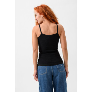 Майка женская №14437/1 кашкорсе лапша (последний размер) черный 46,56 Майка женская №14437/1 кашкорсе лапша (последний размер) черный 46,56