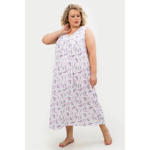 Сорочка женская С431БР "Лаванда" кулирка (последний размер) сиреневый 66