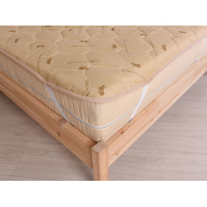 Наматрасник овечья шерсть полиэстер (последний размер) 140х200