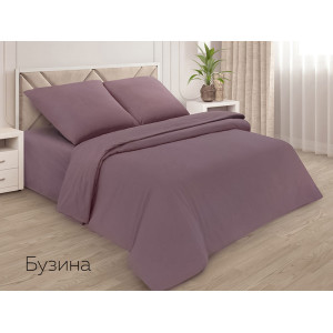 Наволочка классическая поплин однотонный бузина 2 шт. (последний размер) 50х70