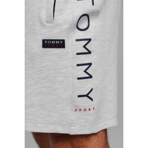 Шорты мужские №63109 футер с лайкрой 2-х нитка (последний размер) светло-серый меланж 50