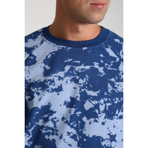 Костюм двойка мужской №14121 футер 2-х нитка (последний размер) синий 48,58 Костюм двойка мужской №14121 футер 2-х нитка (последний размер) синий 48,58