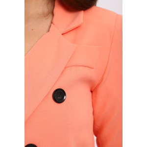 Жакет женский №31954 костюмная ткань (последний размер) персик 44 Жакет женский №31954 костюмная ткань (последний размер) персик 44