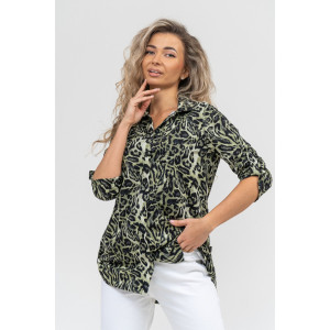 Рубашка женская №36872 кулирка (последний размер) зеленый 46,56 Рубашка женская №36872 кулирка (последний размер) зеленый 46,56