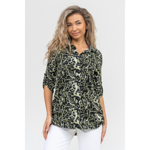 Рубашка женская №36872 кулирка (последний размер) зеленый 46,56 Рубашка женская №36872 кулирка (последний размер) зеленый 46,56