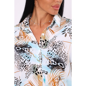 Рубашка женская №31877 суперсофт (последний размер) синий 48 Рубашка женская №31877 суперсофт (последний размер) синий 48