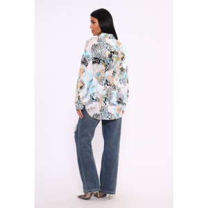 Рубашка женская №31877 суперсофт (последний размер) синий 48 Рубашка женская №31877 суперсофт (последний размер) синий 48