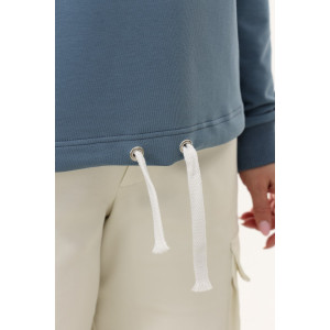 Свитшот женский №75001 футер с лайкрой 2-х нитка (последний размер) пепел 60 Свитшот женский №75001 футер с лайкрой 2-х нитка (последний размер) пепел 60