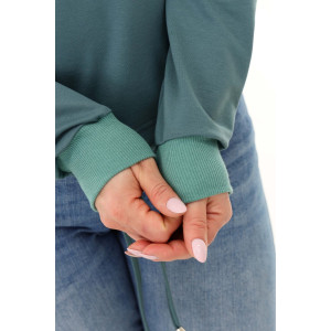 Свитшот женский №50519 футер с лайкрой 2-х нитка (последний размер) оливки 46 Свитшот женский №50519 футер с лайкрой 2-х нитка (последний размер) оливки 46