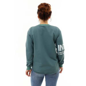 Свитшот женский №50519 футер с лайкрой 2-х нитка (последний размер) оливки 46 Свитшот женский №50519 футер с лайкрой 2-х нитка (последний размер) оливки 46