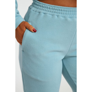 Костюм двойка женский №24297 флис (последний размер) голубой 46,48 Костюм двойка женский №24297 флис (последний размер) голубой 46,48