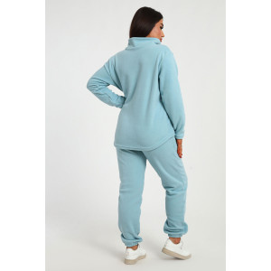 Костюм двойка женский №24297 флис (последний размер) голубой 46,48 Костюм двойка женский №24297 флис (последний размер) голубой 46,48