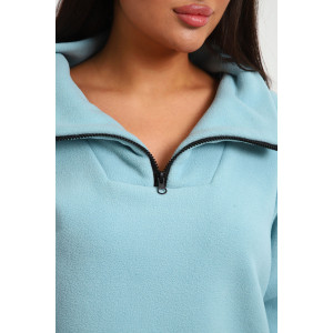 Костюм двойка женский №24297 флис (последний размер) голубой 46,48 Костюм двойка женский №24297 флис (последний размер) голубой 46,48