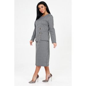 Костюм двойка женский №31788 академик (последний размер) белый 48,50,54,56 Костюм двойка женский №31788 академик (последний размер) белый 48,50,54,56