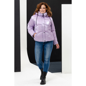 Куртка женская №28035 нейлон (последний размер) лавандовый 44