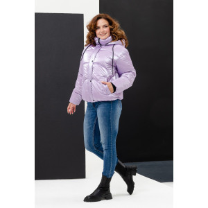 Куртка женская №28035 нейлон (последний размер) лавандовый 44