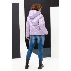 Куртка женская №28035 нейлон (последний размер) лавандовый 44