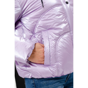 Куртка женская №28035 нейлон (последний размер) лавандовый 44
