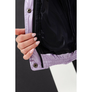 Куртка женская №28035 нейлон (последний размер) лавандовый 44