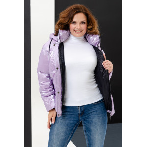 Куртка женская №28035 нейлон (последний размер) лавандовый 44