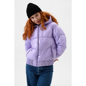 Куртка женская №28034 нейлон с полиэстером (последний размер) лавандовый 50 Куртка женская №28034 нейлон с полиэстером (последний размер) лавандовый 50
