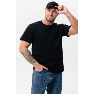 Футболка унисекс №8471 кулирка (последний размер) черный 50-52,56-58 Футболка унисекс №8471 кулирка (последний размер) черный 50-52,56-58