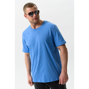 Футболка унисекс №8471/3 кулирка (последний размер) голубой 72 Футболка унисекс №8471/3 кулирка (последний размер) голубой 72