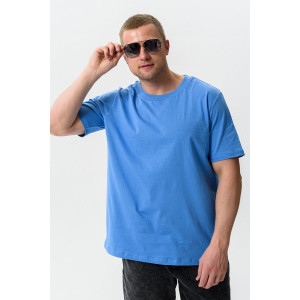 Футболка унисекс №8471/3 кулирка (последний размер) голубой 72 Футболка унисекс №8471/3 кулирка (последний размер) голубой 72