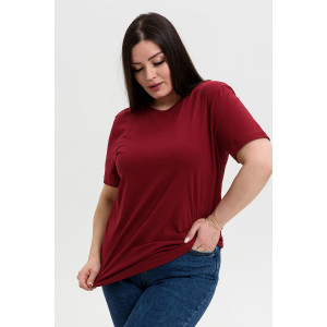 Футболка унисекс №8471/2 кулирка (последний размер) бордо 62,70 Футболка унисекс №8471/2 кулирка (последний размер) бордо 62,70