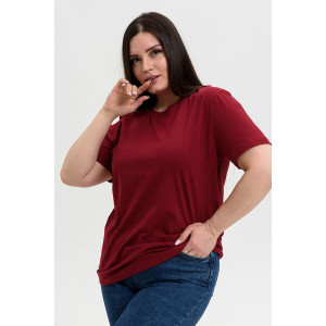 Футболка унисекс №8471/2 кулирка (последний размер) бордо 62,70 Футболка унисекс №8471/2 кулирка (последний размер) бордо 62,70