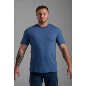 Футболка унисекс №8471/4 кулирка (последний размер) джинс 70