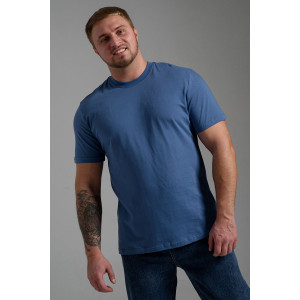 Футболка унисекс №8471/4 кулирка (последний размер) джинс 70