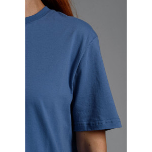 Футболка унисекс №8471/4 кулирка (последний размер) джинс 70