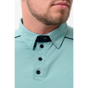 Футболка мужская №030 кулирка с лайкрой (последний размер) хаки 56