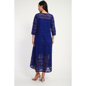 Платье женское П1370.5 вискоза с гипюром (р-ры: 48-62)