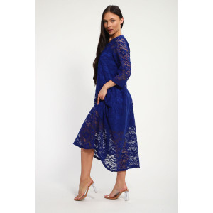 Платье женское П1370.5 вискоза с гипюром (р-ры: 48-62)