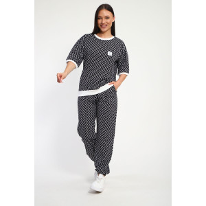 Костюм двойка женский К1364.2 кулирка (р-ры: 46-64)