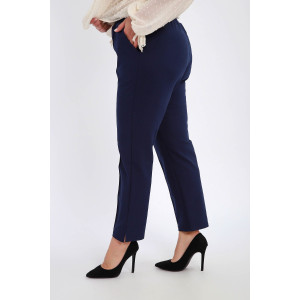 Брюки женские №85041 футер 2-х нитка (р-ры: 48-62) синий Брюки женские №85041 футер 2-х нитка (р-ры: 48-62) синий