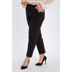 Брюки женские №85041 футер 2-х нитка (р-ры: 48-62) черный Брюки женские №85041 футер 2-х нитка (р-ры: 48-62) черный
